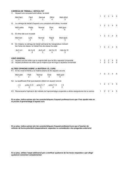 aquesta enquesta - UPC