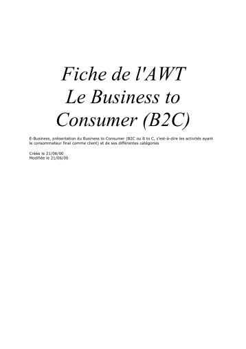 Télécharger cette fiche en PDF - Awt