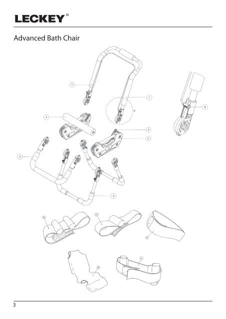 ADVANCE BATH CHAIR SPARE PARTS.indd - Leckey