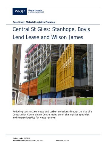 WRAP:Central St Giles March 2010 - Wilson James