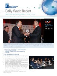 Daily World Report - Airports Council International