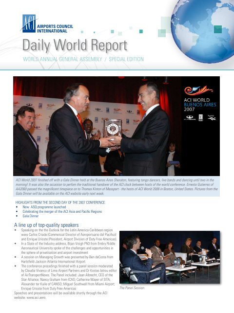 Daily World Report - Airports Council International