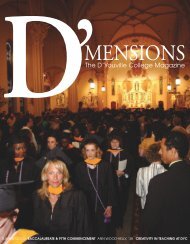Mensions - D'Youville College