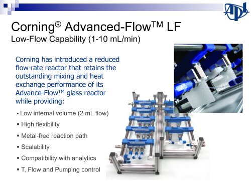 Control of Continuous Flow Chemical Reactors: - CPAC - University ...