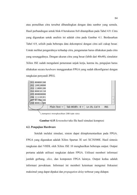 KOMPRESI CITRA JPEG BERBASIS FPGA XILINX SPARTAN-3E ...