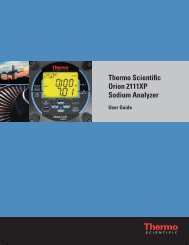 Thermo Scientific Orion 2111XP Sodium Analyzer