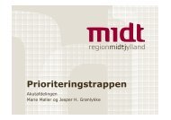 Prioriteringstrappen - Regionshospitalet Randers