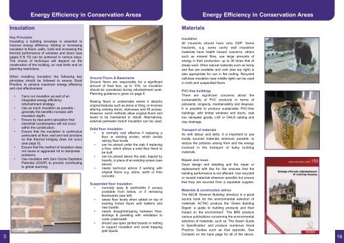 Energy Efficiency in Conservation Areas - Westminster City Council