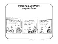 Operating Systems: - 6.004