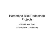 Hammond Trails Ã¢Â€Â“ Wolf Lake & MG