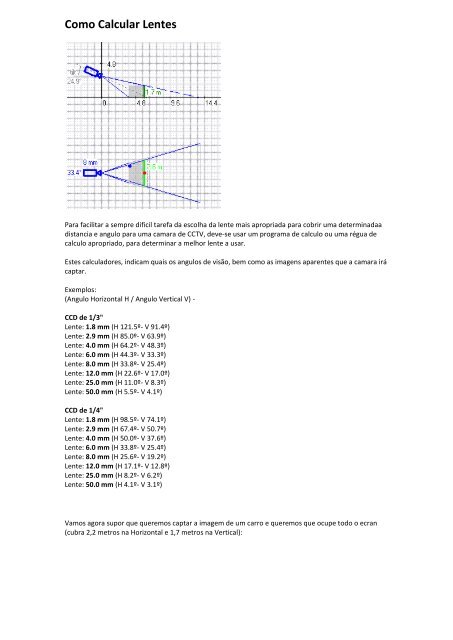 Como Calcular Lentes