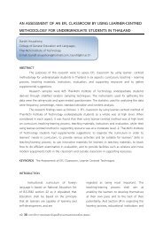 an assessment of an efl classroom by using learner-centred ...