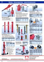 Winden • Allzweckgetriebe • Industriehebetechnik - Beschaffung.de