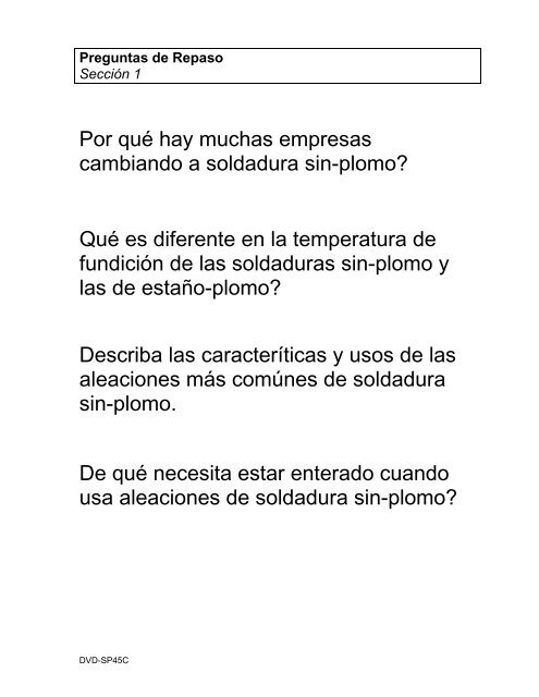 Por quÃ© hay muchas empresas cambiando a soldadura sin-plomo ...