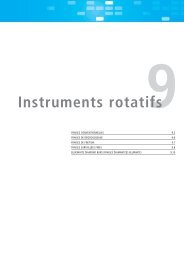 Instruments rotatifs - Kerr