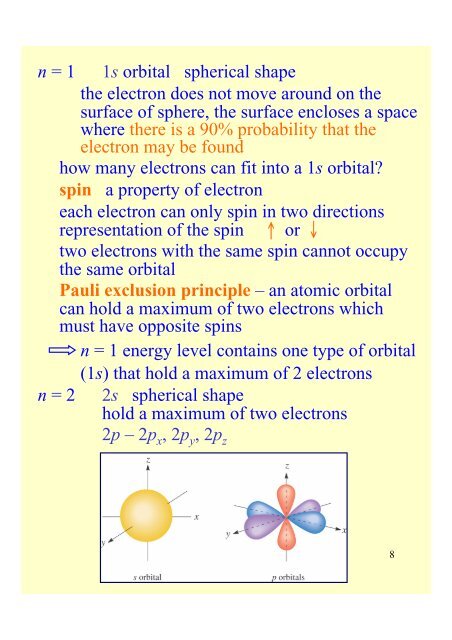 Chapter 10 Modern Atomic Theory and the Periodic Table
