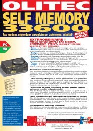 SELF MEMORY 33600 - Olitec