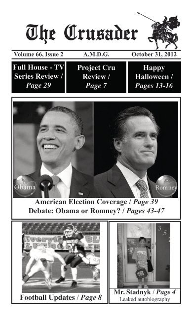Obama or Romney? - St Paul's High School