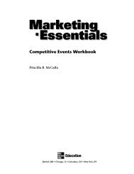 Competitive Events Workbook - McGraw-Hill Higher Education