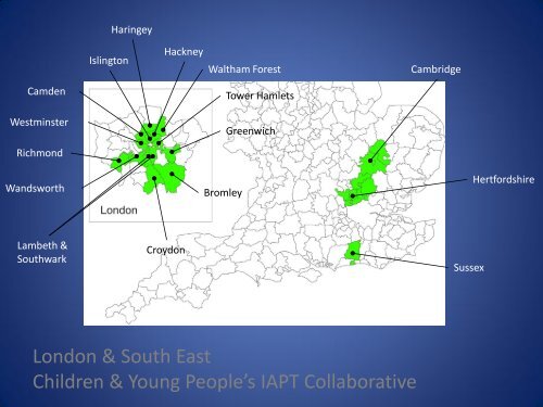 London & SE IAPT collaboration presentation Oct 12
