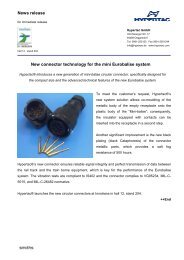 News release New connector technology for the mini Eurobalise ...