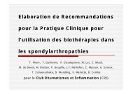 Elaboration de Recommandations pour la Pratique ... - Omedit Centre