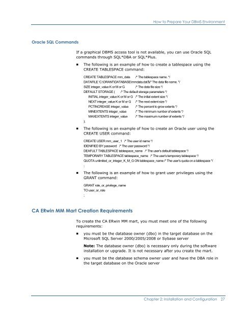 CA ERwin Model Manager Implementation Guide