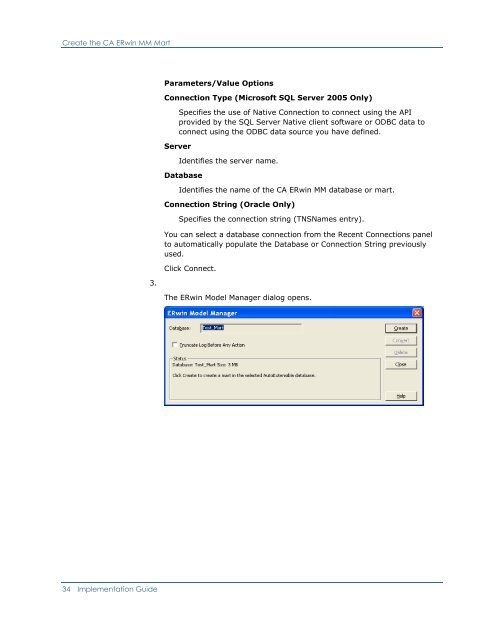 CA ERwin Model Manager Implementation Guide