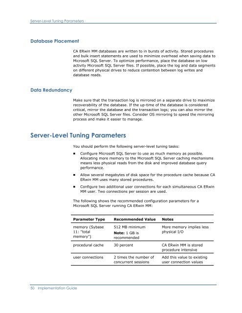 CA ERwin Model Manager Implementation Guide