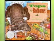 Tops & Bottoms - Division of Language Arts/Reading