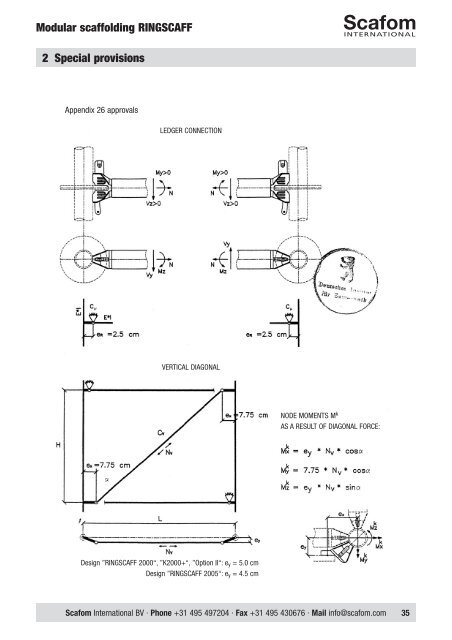 RINGSCAFF MODULAR SCAFFOLDING - Scafom