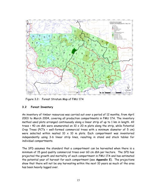 Forest Management Plan - Sabah Forestry Department