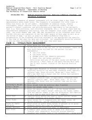 medical-surgical flowsheet guidelines - Department of Nursing ...