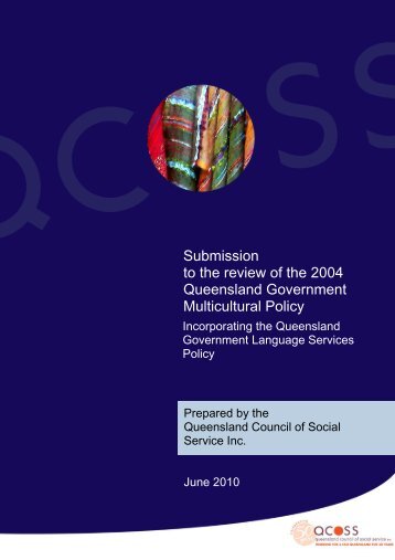 Submission - Queensland Council of Social Service