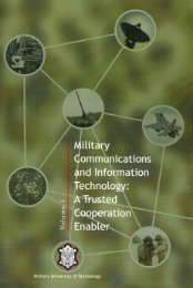 Military Communications and Information Technology: A ... - TELDAT