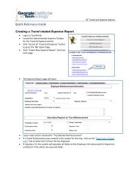 Quick Reference Guide Creating a Travel-related Expense Report