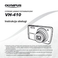 Instrukcja obsÅugi VH-410 - Olympus