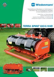 TERRA SPIKE® GXi 6 / 8 HD - Wiedenmann GmbH