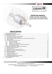 operating manual - Cantoni Group