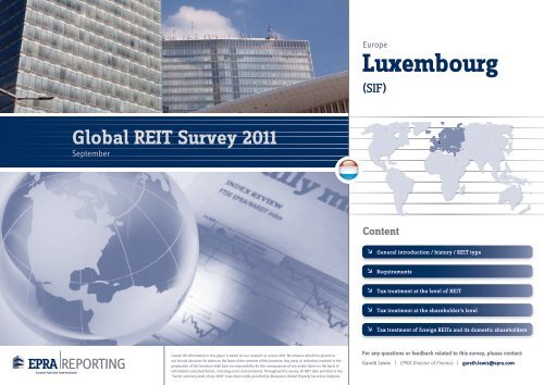 Global REIT Survey 2011 - EPRA