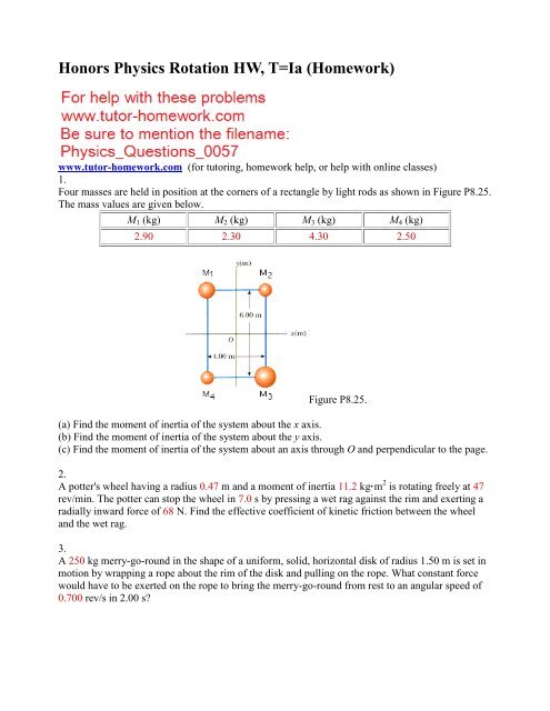 webassign physics homework answers