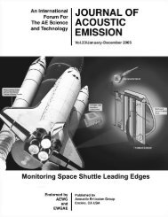 Journal of AE, Volume 23, 2005 (ca. 43 MB) - AEWG