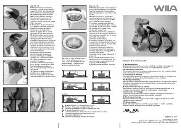 Montageanleitung - WILA Leuchten GmbH