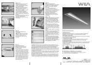 Variatic Deckeneinbauleuchte D Montageanleitung ... - WILA