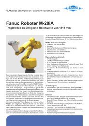 Fanuc Roboter M-20iA - Reiter-oft.de