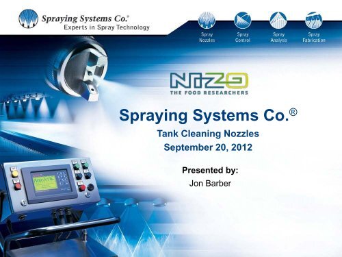 SprayDryÂ® Nozzle History - Spraying Systems Co.