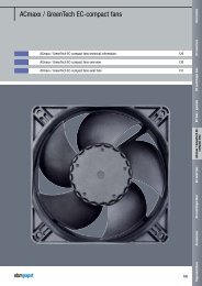 ACmaxx GreenTech EC-compact fans [PDF] 2.0 MB - ebm-papst