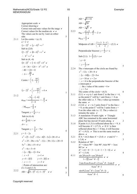 Mathematics and Mathematical Literacy - Thutong