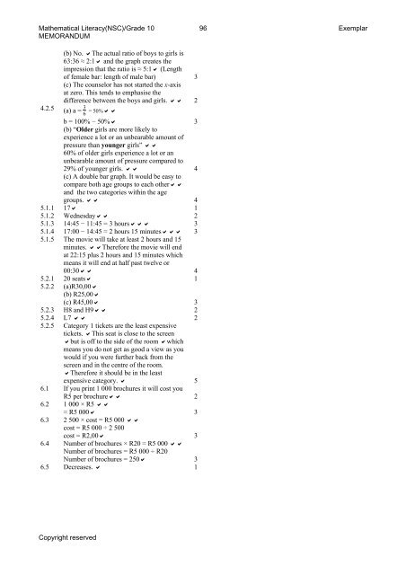 Mathematics and Mathematical Literacy - Thutong