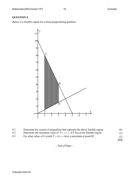 Mathematics and Mathematical Literacy - Thutong